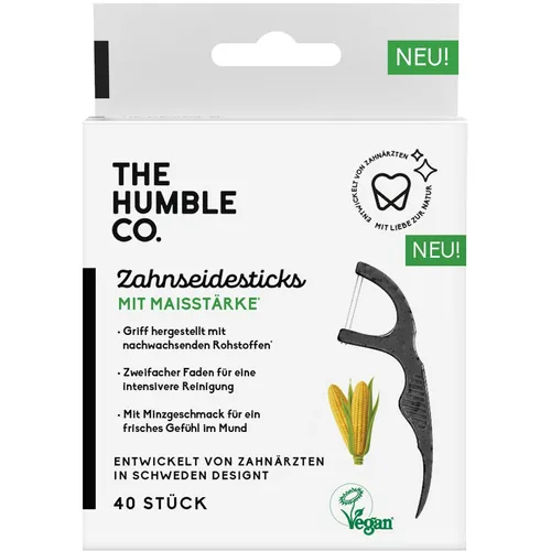 The Humble Co. Brush Zahnseidesticks 40 Stück