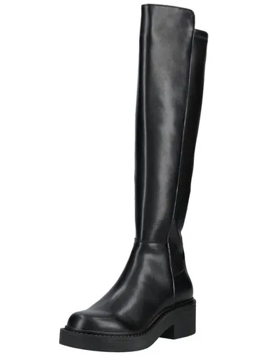 Steve Madden PU Stiefel für Damen - Stilvoller Damenstiefel mit hohem Schaft, seitlichem Reißverschluss und robuster Laufsohle für sicheren Halt – perfekt kombinierbar zu Kleidern und Hosen.