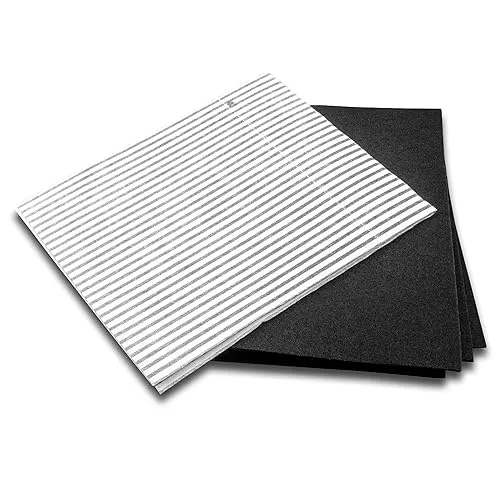 vhbw 2x Filter kompatibel mit Bosch 60cm Dunstabzugshauben - 1x Aktivkohlefilter, 1x Fettfilter