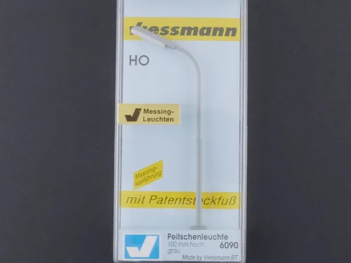Viessmann 6090 Peitschenleuchte mit Patentsteckfuß H0 NEU! OVP 1702-19-43