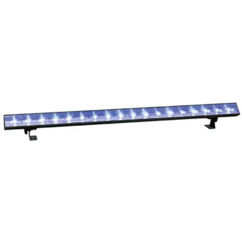 Showtec UV LED Bar 100cm - 18x3 Watt UV LEDs - Licht-Effekte mit starkem Schwarzlicht-Effekt, langlebig und bruchsicher, ideal für Partys und Events.