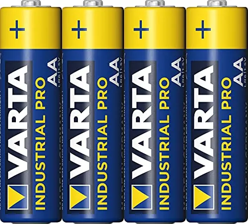Varta LR06 Alkaline Mignon AA Batterie, 4 Stück - Alkaline Mignon AA Batterien, 1,5 V, ideal für langlebige Energieversorgung von Geräten, 4 Stück im praktischen Pack.