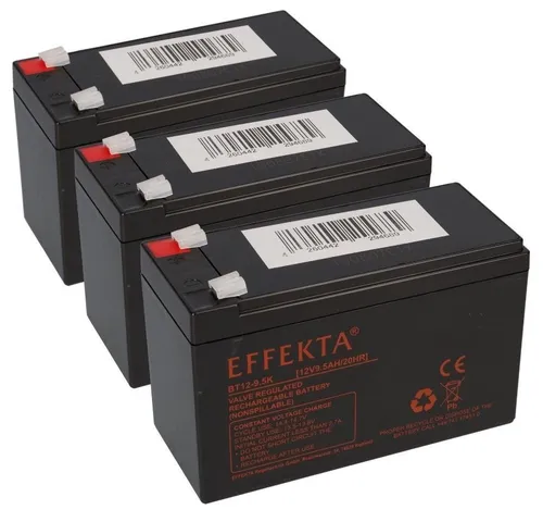 Akkuman.de 36V Blei Akku für Tante Paula Elektroroller - E-Scooter Akku mit 3x 12V 9,5A, leistungsstark und ideal für eine zuverlässige Stromversorgung Ihres Elektrorollers.