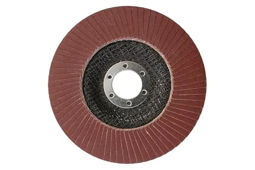 Kutlu Deutschland GmbH 115mm Fächerscheiben Lamellenscheiben Schleifscheiben 115x22,2mm Aluminiumoxid 240er Körnung für Winkelschleifmaschine, Tischschleifmaschine
