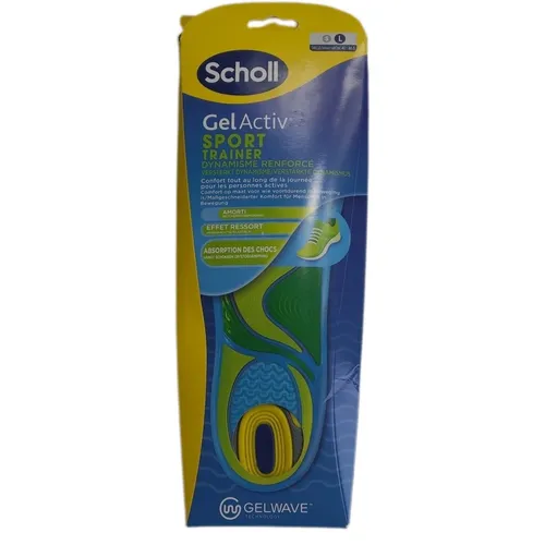 Scholl GelActiv Sport Einlegesohlen für Herren – ganztägiger Komfort für Sportsc