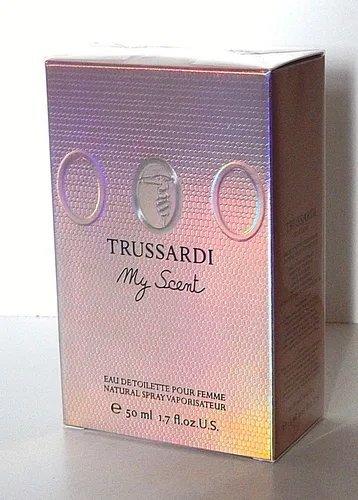 Trussardi My Scent 50 ml Eau de Toilette Spray für Damen - Elegantes Eau de Toilette mit blumigen Noten, perfekt für den täglichen Gebrauch und um Ihre Persönlichkeit zu unterstreichen.