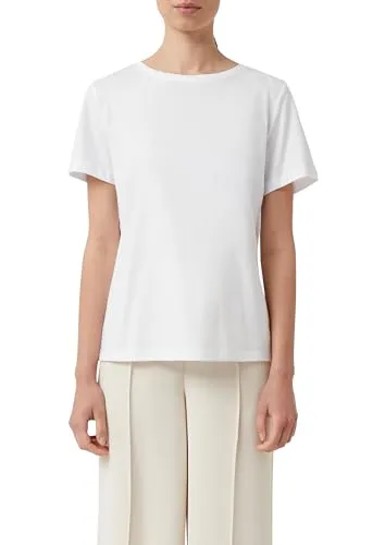 comma casual identity T-Shirt mit Rundhalsausschnitt - Shirt in Regular Fit aus 100% Baumwolle, atmungsaktiv und ideal für den lässigen Look im Alltag.