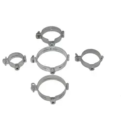 Fallrohrschelle Verzinkt Ø 87 Mm Mit Kombi-mutter M8/m10