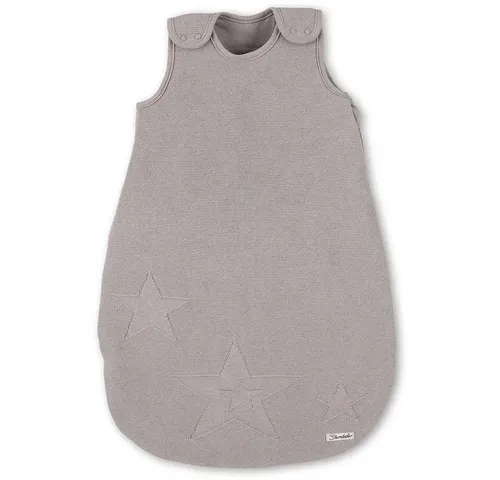 Sterntaler® Babyschlafsack Sterntaler Strick-Schlafsack 70cm hellgrau