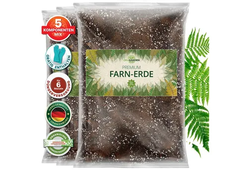 OraGarden Gartenbau-Substrat mit Wurmhumus, 9 l - Torffreies Substrat für eine gesunde Pflanzenpflege, ideal für verschiedene Zimmerpflanzen. Anwendungsfertig und ganzjährig nutzbar, fördert das Wachstum nachhaltig.