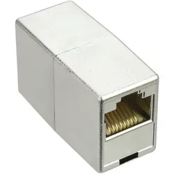 Inline® Cat.5e Patchkabelkupplung 2x RJ45 Buchse, metallisiert geschirmt