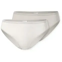 Schiesser Tai-Slip Modal Essentials (2er-Pack) mit elastischem Bund beige|grau 48