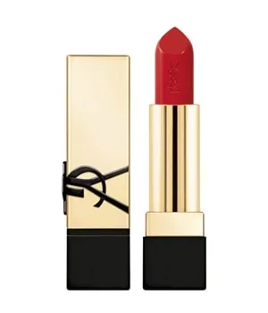 Yves Saint Laurent Rouge Pur Couture Refillable Lippenstift 3.8 g Nr. R1 - Le Rouge - Lippenstift in 40 Farben, bietet bis zu 16 Stunden intensive Farbe und Pflege durch 80% pflegende Inhaltsstoffe für ein seidiges Finish.