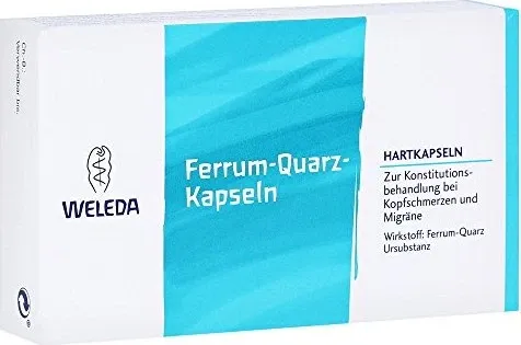 FERRUM QUARZ Hartkapseln 20 St von Weleda