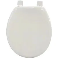 MSV WC-Sitz MDF 45 cm x 37 cm x 5,6 cm Weiß