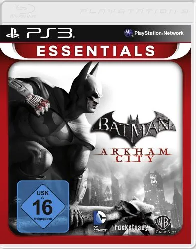 Batman: Arkham City für PS3 - Neu & OVP - Abenteuer-Spiel für Playstation 3, tauche ein in die düstere Welt von Gotham City und erlebe packende Action. USK ab 16 Jahren.