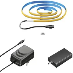 ledscom.de COB-LED Streifen JOR, 100 cm, warmweiß, inkl. WLAN Controller