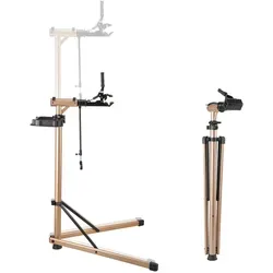 VEVOR Fahrradreparaturständer – Faltbarer Montageständer für Bikes - Sonstiges Fahrradzubehör, belastbar bis 49,9 kg, höhenverstellbar von 1025–1510 mm und mit großer Werkzeugablage für effiziente Reparaturen.