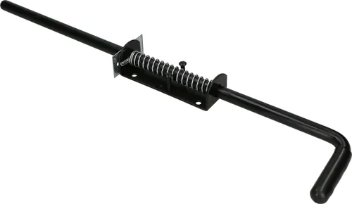 KOTARBAU® Bolzenriegel Torriegel Schlossriegel Gummigriff Schwarz 50 cm