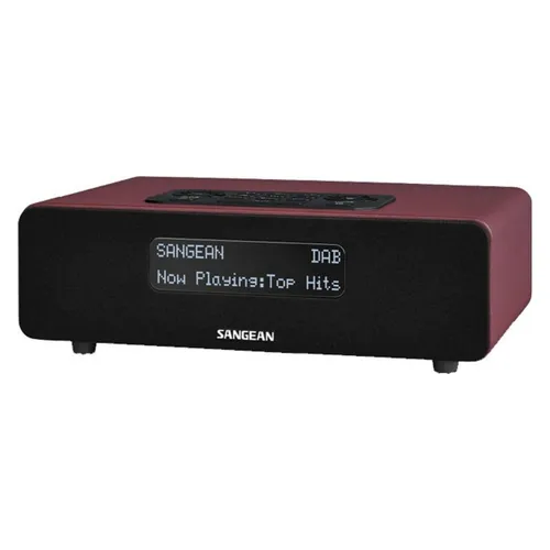 Sangean DDR-36 BT Tischradio mit DAB+, UKW und AUX in Rot