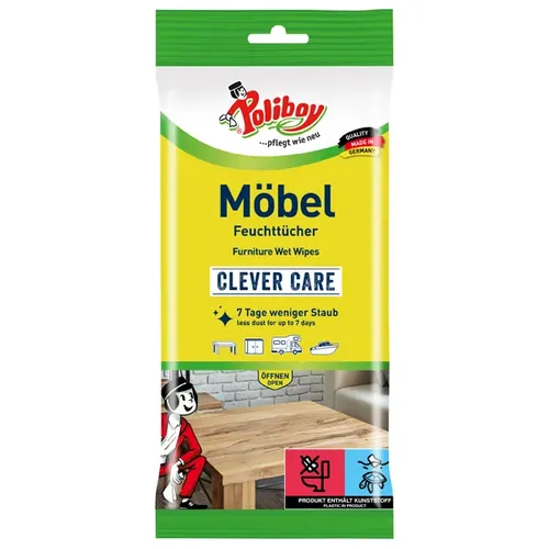 Poliboy Reinigungstücher 24024, Clever Care