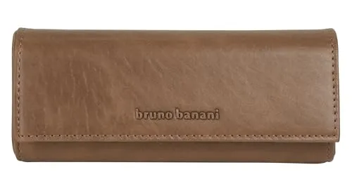 bruno banani Brillenetui Echt Leder Herren | Elegantes Design und optimaler Schutz - Brillenetuis für Herren aus 100% echtem Rindleder, formstabil und mit weichem Samtstoff-Innenfutter für besten Schutz vor Kratzern. Ideal für den täglichen Gebrauch und als stilvolles Accessoire.