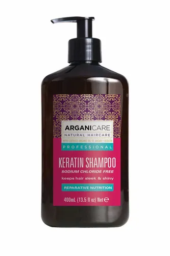 Produktbild Arganicare Keratin Shampoo für gesundes Haar