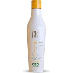 GK HAIR Global Keratin Hanf Conditioner 240 ml - Feuchtigkeitsspendende Haarspülung für geschädigtes Haar, angereichert mit veganem Keratin und Arganöl für seidig glattes und glänzendes Haar.