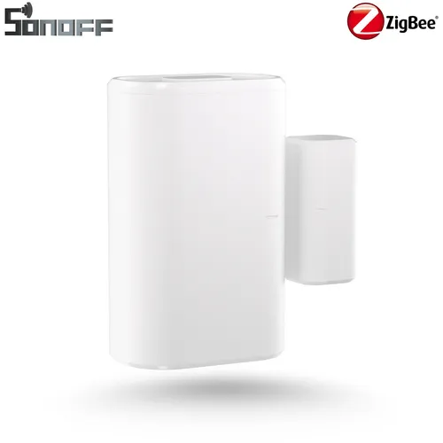 SONOFF ZigBee Tür- und Fenstersensor - Sensoren & Bewegungsmelder für Smart Home, bietet zuverlässige Sicherheit durch sofortige Alarmmeldungen bei geöffneten Türen oder Fenstern.