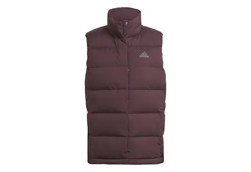 adidas Damen Daunenweste Helionic Vest - Weste für Herbst und Winter, 600er Daunenfüllung für optimale Wärme, wasserabweisend und mit Reißverschlusstaschen für Essentials, umweltfreundlich mit 60% Recycling-Anteil.