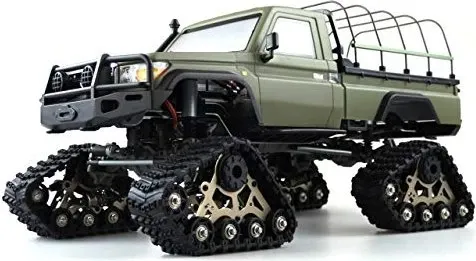 Amewi AMXRock RCX10BTS Scale Crawl.Pick-Up Militärgr. 1:10, RT - RC-Modelle mit beeindruckender Detailtreue und geländegängigen Eigenschaften für aufregende Abenteuer im Freien.
