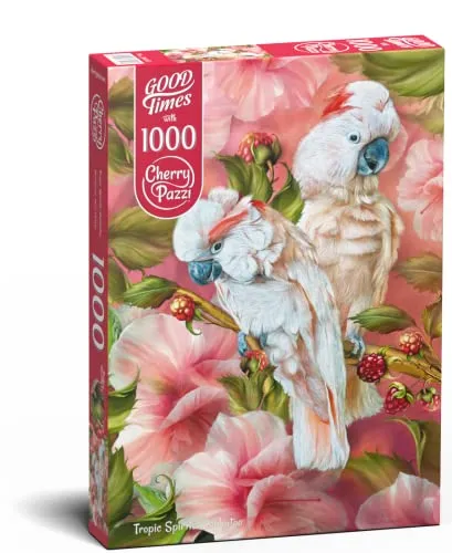 Schmidt 1000 EL. Cherry Pazzi Tropic Spirits-Cockatoo [Puzzle]