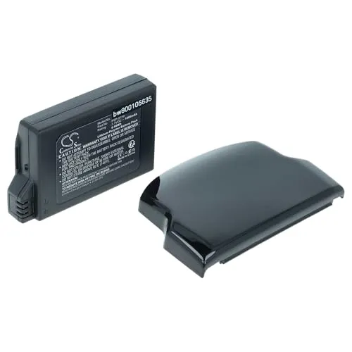 vhbw Akku kompatibel mit Sony PlayStation Portable Brite PSP-3002, PSP-3004, PSP-3000, PSP-3001 Spielekonsole (1800 mAh, 3,7 V, Li-Polymer)