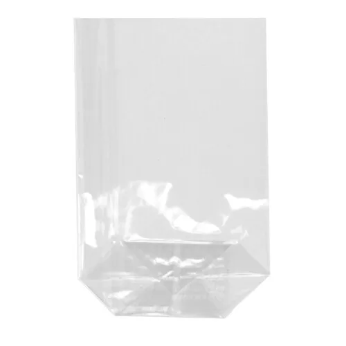 Transparente Bodenbeutel PP 17,3 cm x 11,5 cm - 1200 Stück - Hochwertige Zellglasbeutel aus PP für vielseitige Anwendungen in der Küche. Ideal zum Verpacken und Präsentieren von Lebensmitteln. Robuste Qualität für den täglichen Einsatz.