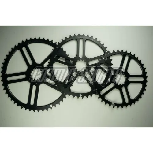 White Industries VBC17 Direct Mount Kettenblatt 40 Zähne, Schwarz