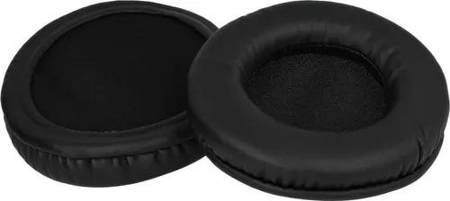 vhbw 2x Ohrpolster kompatibel mit Kopfhörer, die 90mm Ohrpolster benötigen Kopfhörer Headset, Polyurethan Schwarz