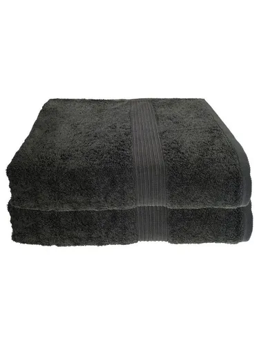 Julie-Julsen Saunatuch Set 80 x 200 cm, anthrazit von Julie Julsen