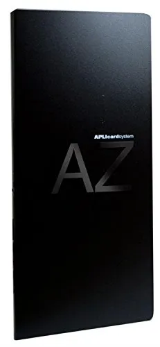 APLI Visitenkartenbox. 160 tarjetas Schwarz
