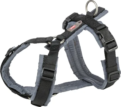 Trixie Hundegeschirr Premium Trekking Schwarz/Grau von Trixie