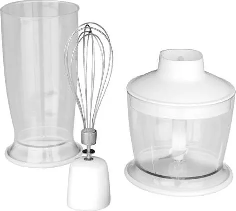 Gastroback 40974 Design Stabmixer Advanced - Stabmixer mit 800 Watt, 10 Geschwindigkeitsstufen und Turbo-Funktion, ideal für die schnelle Zubereitung von Speisen, inkl. Mixbehälter und Zerkleinerer.