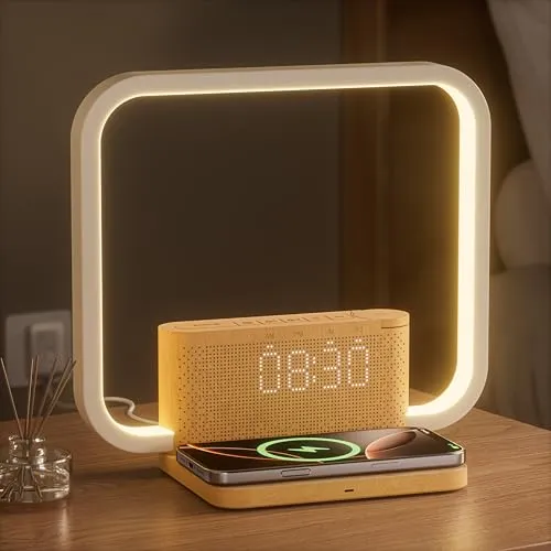 blonbar Lichtwecker Wake Up Licht mit Wireless Charger