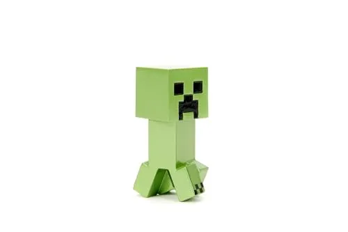 Jada Toys Minecraft Figur - 1 von 4 Sammelfiguren (Steve, Alex, Enderman, Creeper) aus Metall für Fans und Kinder ab 8 Jahre, Welle 3, Auswahl per Zufallslos, je ca. 6,5 cm