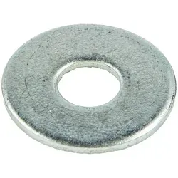 Tecuro Unterlegscheiben Groß M5 (5,3 X 15 X 1,6 Mm) 100 Stück Din 9021, Stahl Verzinkt