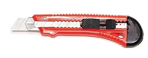 Profi Cuttermesser 18mm flache Handwerkerausführung 12 x