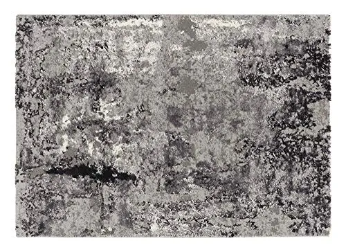 OCI JUWEL LIRAY Teppich 566 grau-Mix 120 x 170 cm - Teppich in 3D-Hochtief-Optik, ideal für gemütliche Räume, mit Öko-Tex Standard 100 für schadstofffreie Qualität.