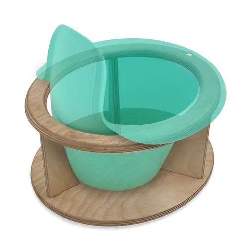 Easypisi Bömmi Set | Mobiles Töpfchen mit Gestell