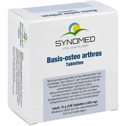 Basis Osteo arthros Tabletten - Arzneimittel zur Unterstützung der Gelenkgesundheit, ideal bei Arthrose und Gelenkbeschwerden.