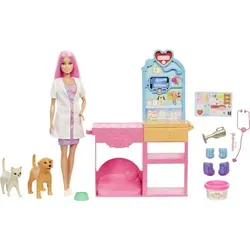 Barbie Fast Cast Pet Vet Clinic (JFX93)