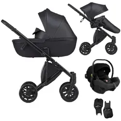 Anex Kinderwagen E-Type 2-in-1 Design schwarz