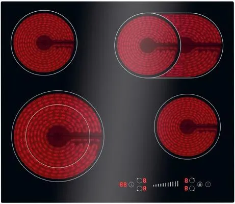 Bomann® EBK 7941 Autarkes Ceranfeld - Kochfeld mit 4 Kochzonen, intuitiver Touch/Slide Control und Timerfunktion für präzises Kochen. Das elegante, rahmenlose Design passt perfekt in jede moderne Küche.